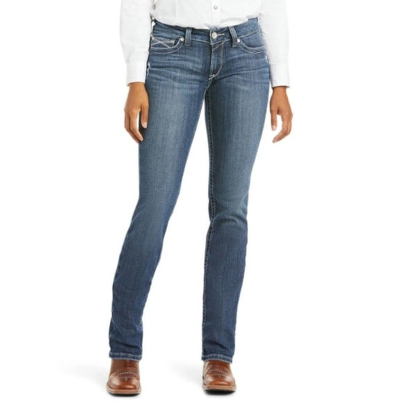 Ariat Ladies Gianna Arrow Fit Stackable Straight Leg Jeans Size 32r